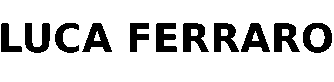 luca ferraro logo clean